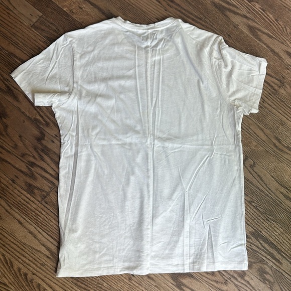 Joes Jeans Men's Vintage Floral Graphic Crew Neck Tee shirt White Large EUC - Picture 5 of 7